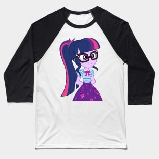 Twilight Sparkle adorable Baseball T-Shirt